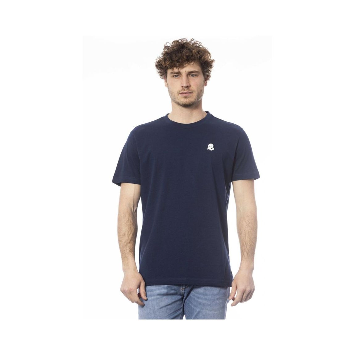Short Sleeve Crew Neck TShirt - Blue T-Shirts main product photo