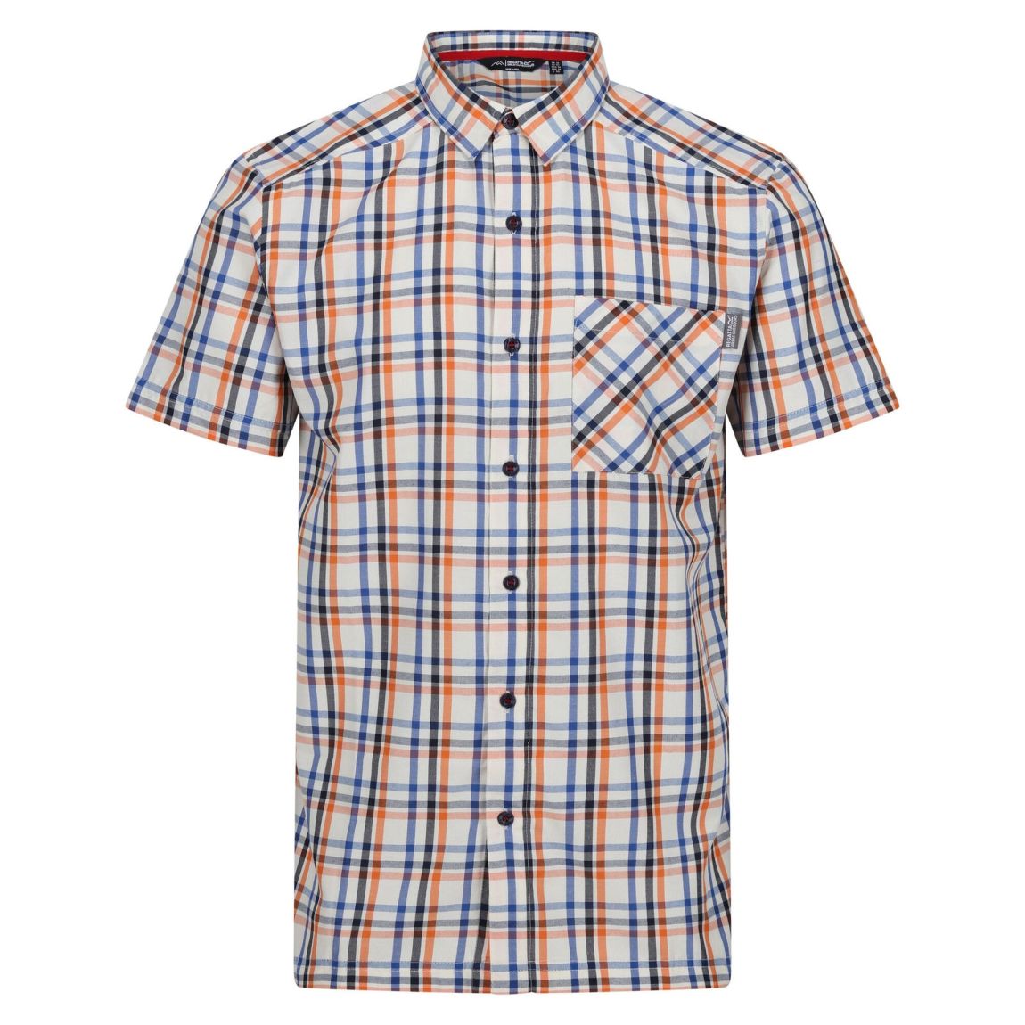Shirt Mindano VIII Polyester New Royal/Persimmon main product photo