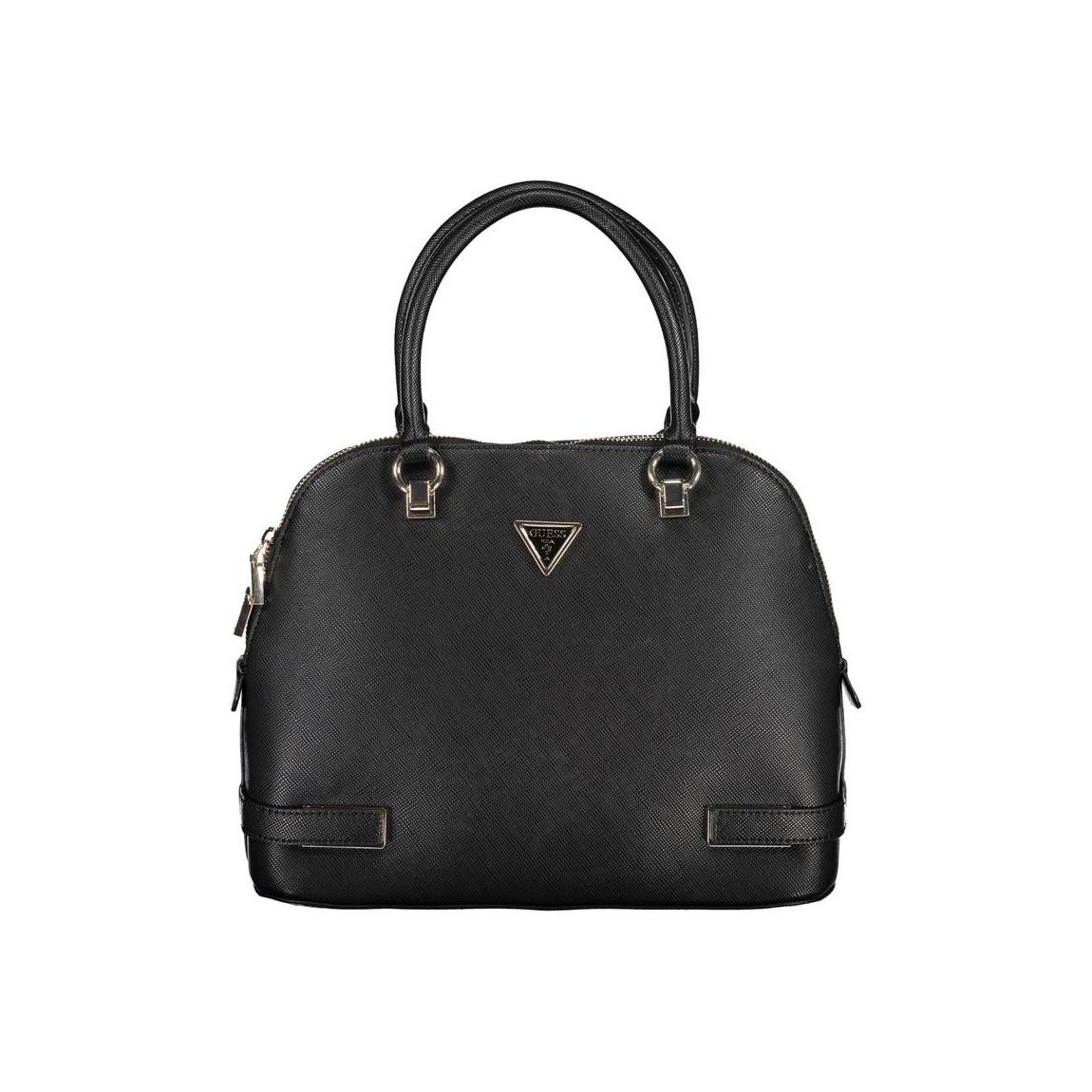 Marciano Dome Satchel Handbag Wo - Black main product photo