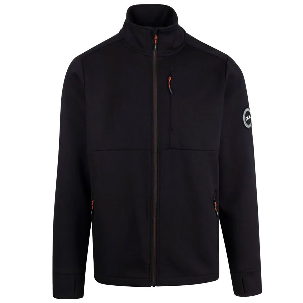 Hoodie David Polyester Black main product photo