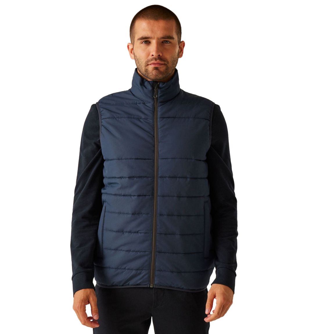 Body Warmer Mixed Navy main product photo