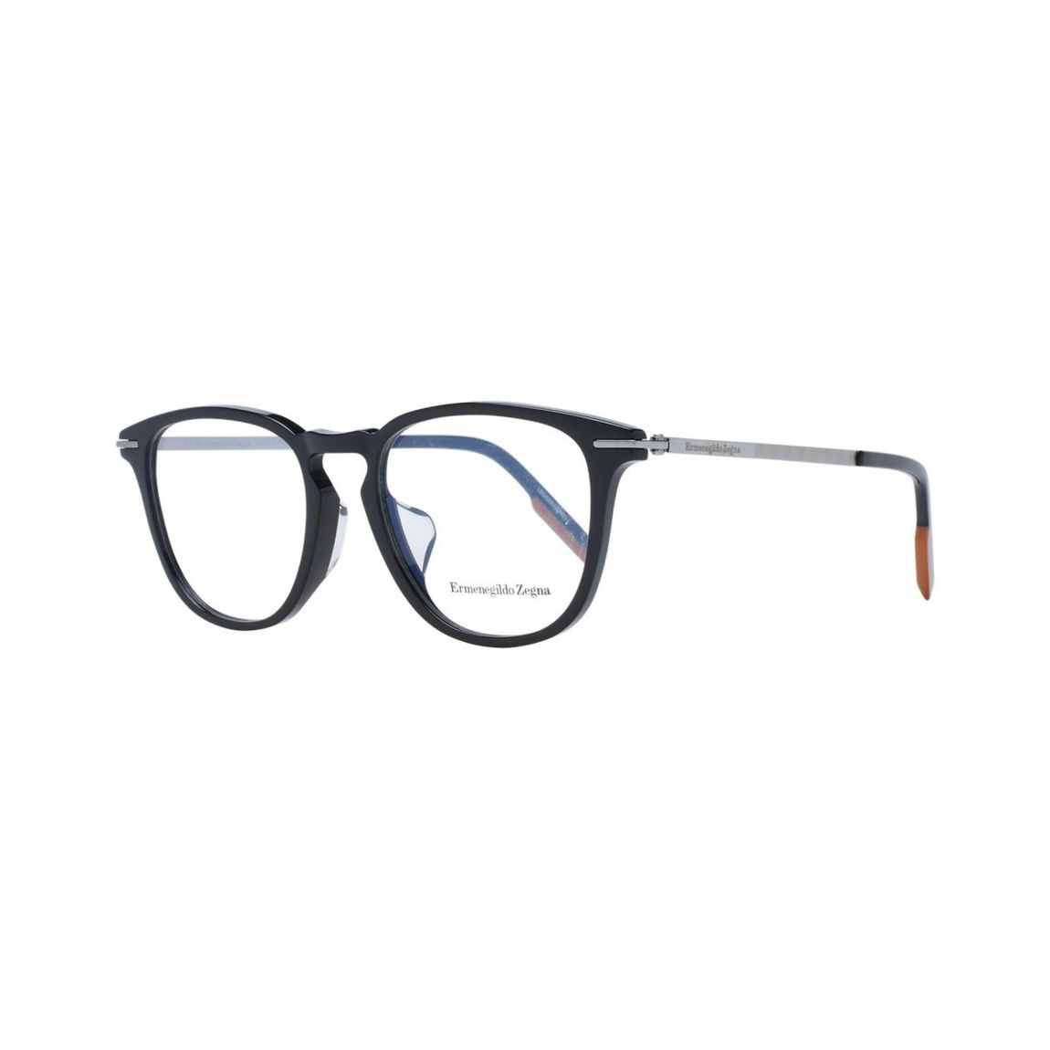 EZ5052 Eyeglasses Round Frames - Black Frames For main product photo