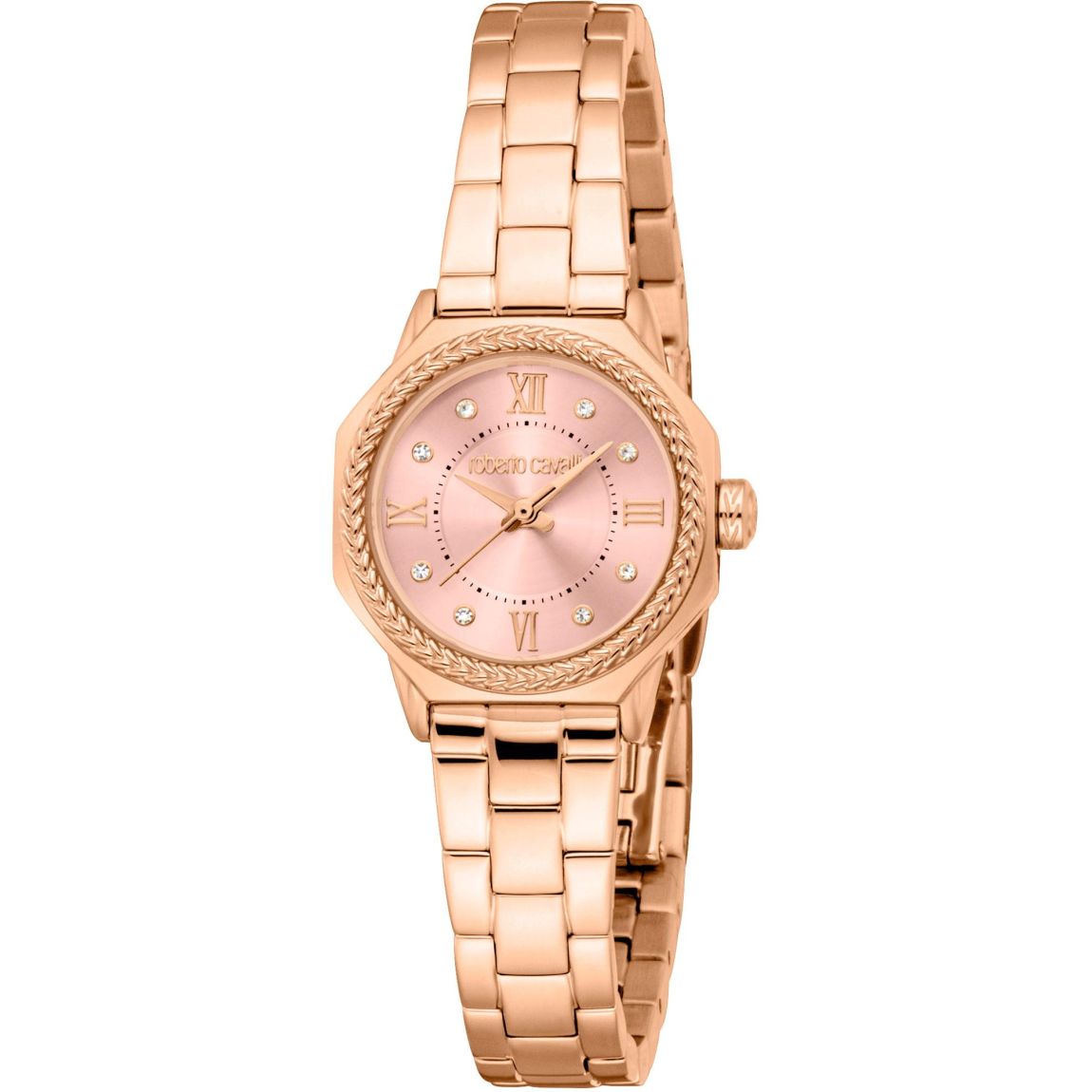 Octagon Rose Gold Watch Crystals Wo - Yellow Watches main product photo