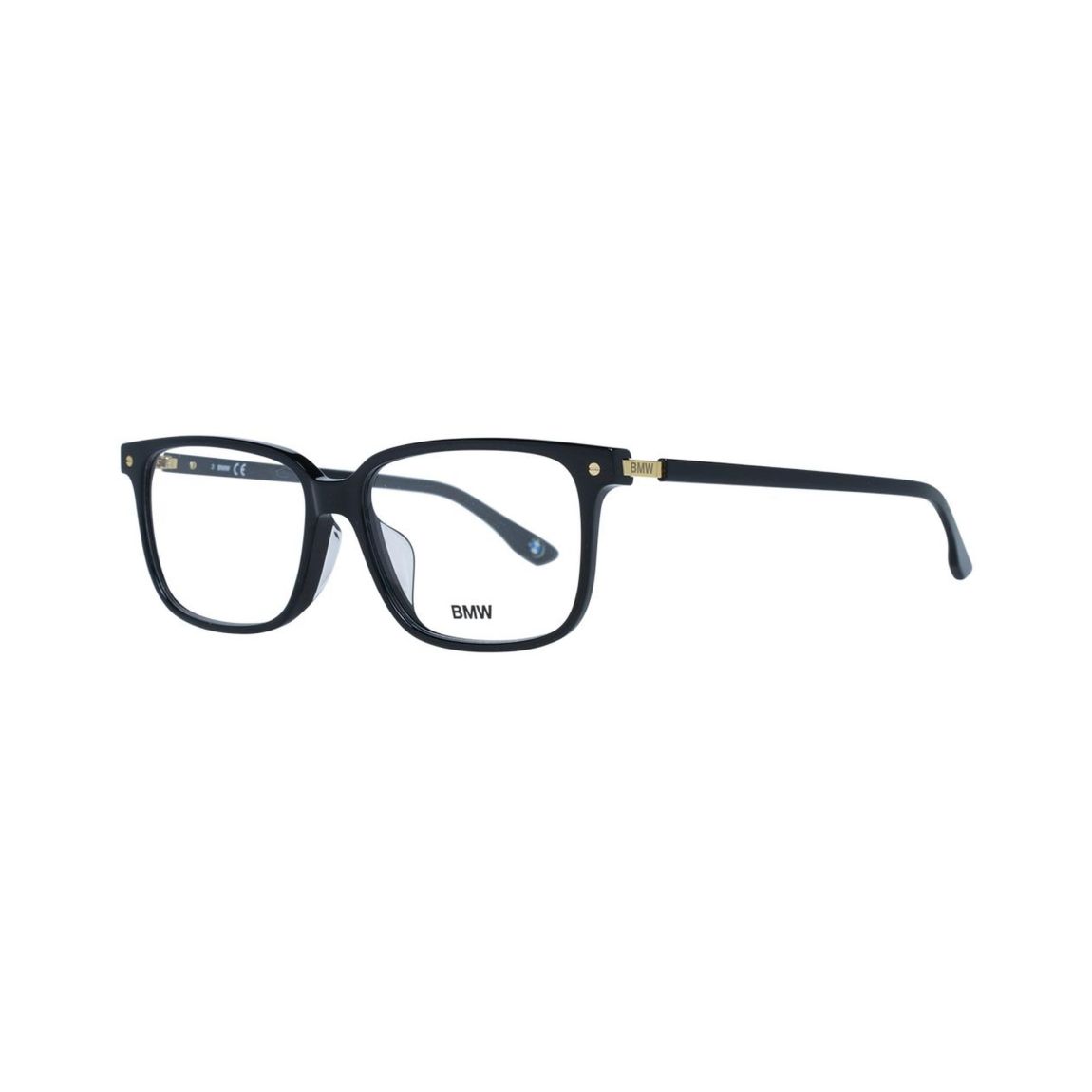 BMW 1002 Square Eyeglasses - Black Frames For main product photo