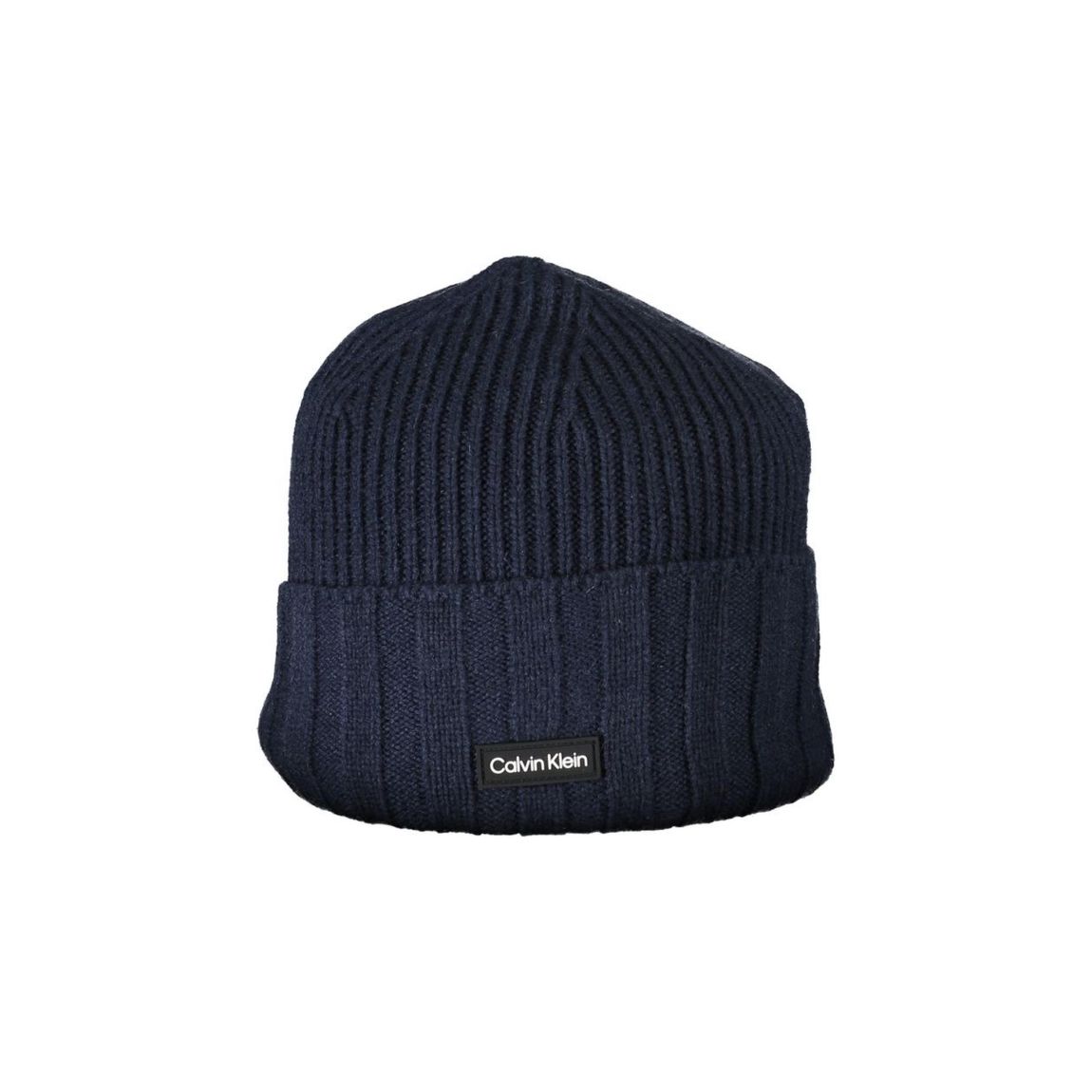 Ribbed Cuff Hat Beanie - Blue Hats main product photo