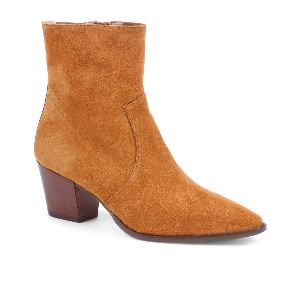 Kallie Suede Heeled Ankle Boots main product photo