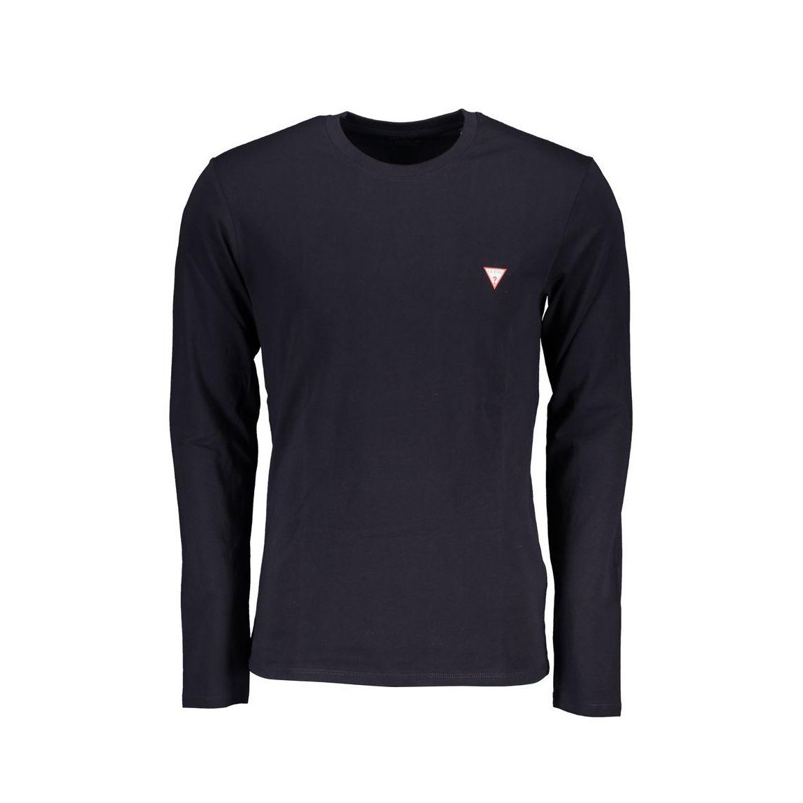 Long Sleeve Crew Neck Tee - Blue T-Shirts main product photo