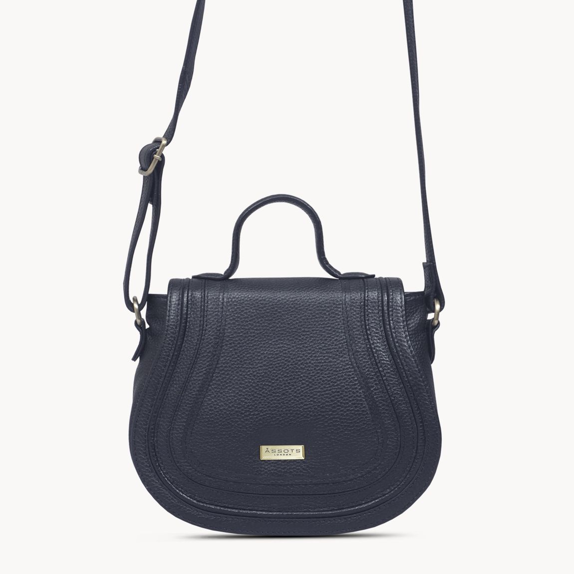 'CARMEL' Real Leather Shoulder Crossbody Bag main product photo