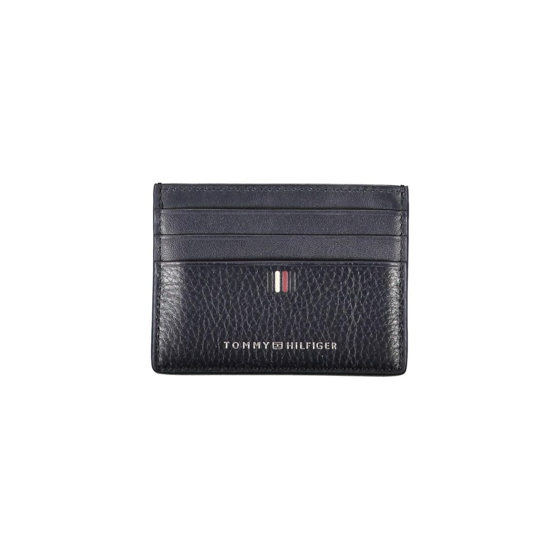 Leather Card Holder Wallet - Blue main product photo