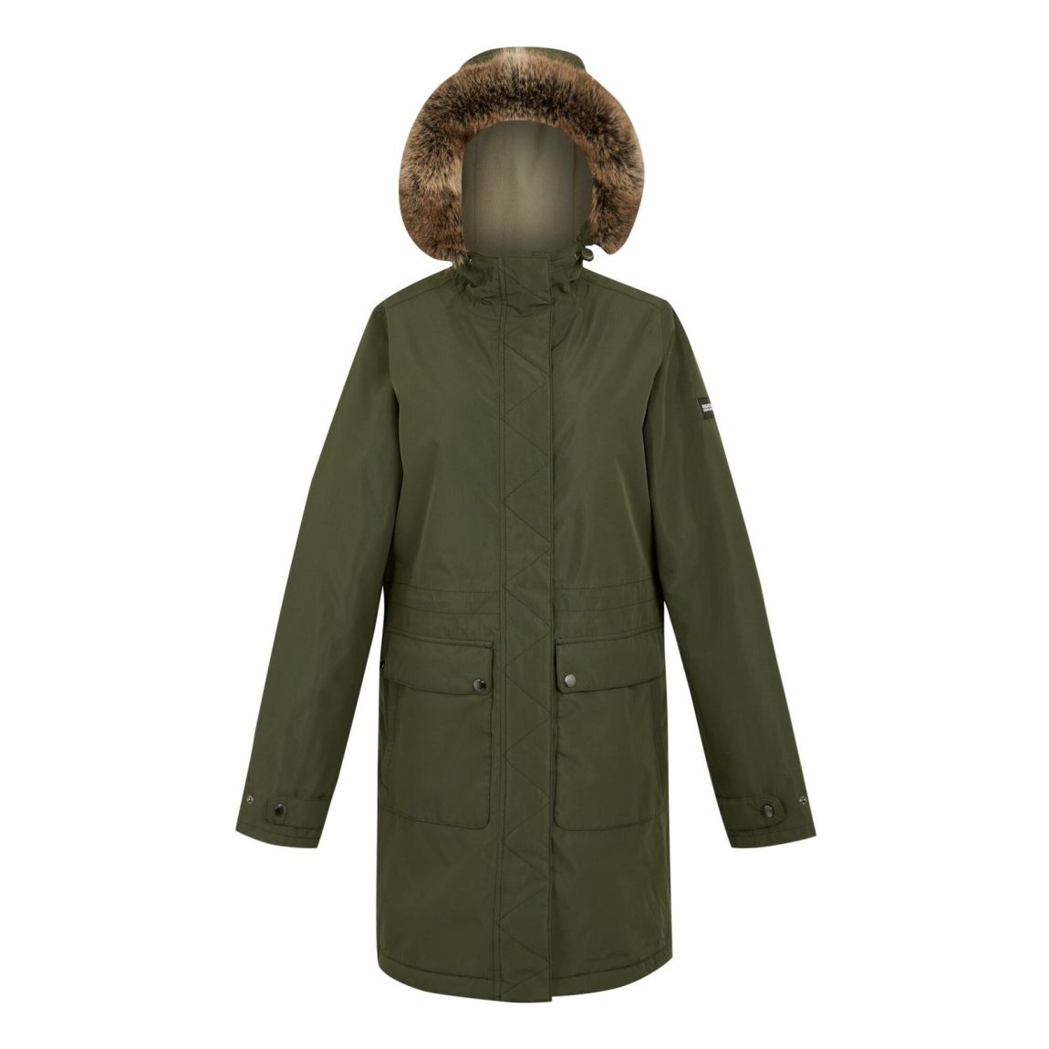 Parka Sabinka II Mixed Dark Khaki main product photo