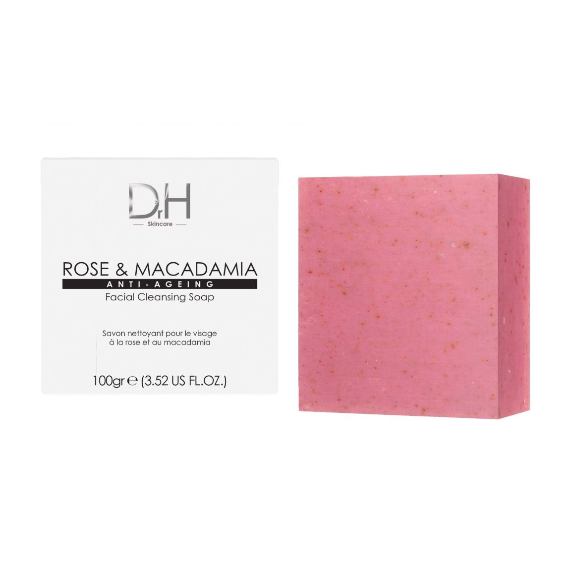 Dr H Anti-Ageing Facial Cleansing Bar 100g main product photo