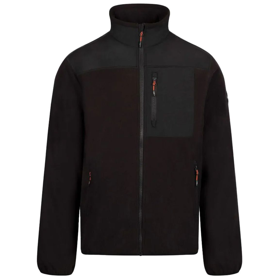Fleece Jacket Lafferty Mixed Black main product photo