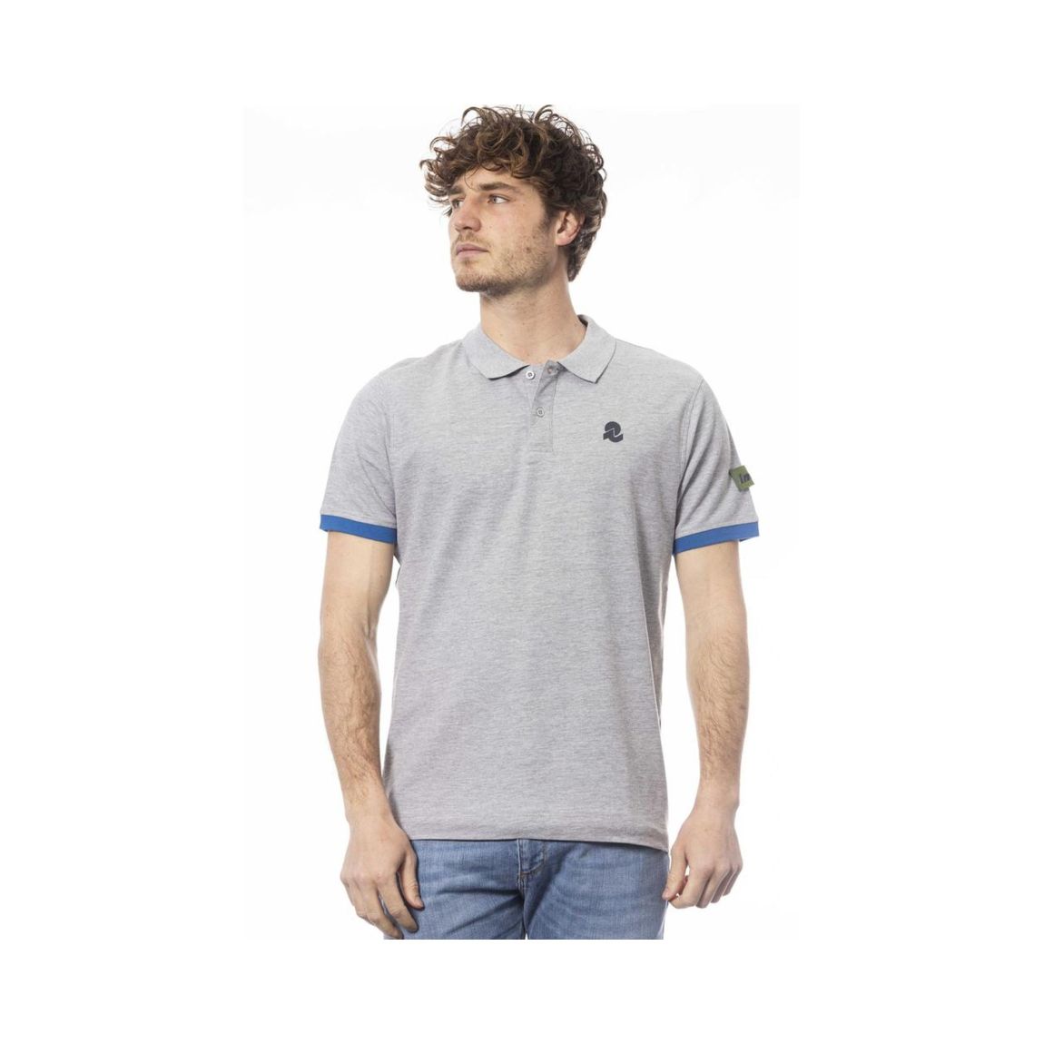 Grey Polo Short Sleeves Model 24064 - Gray main product photo