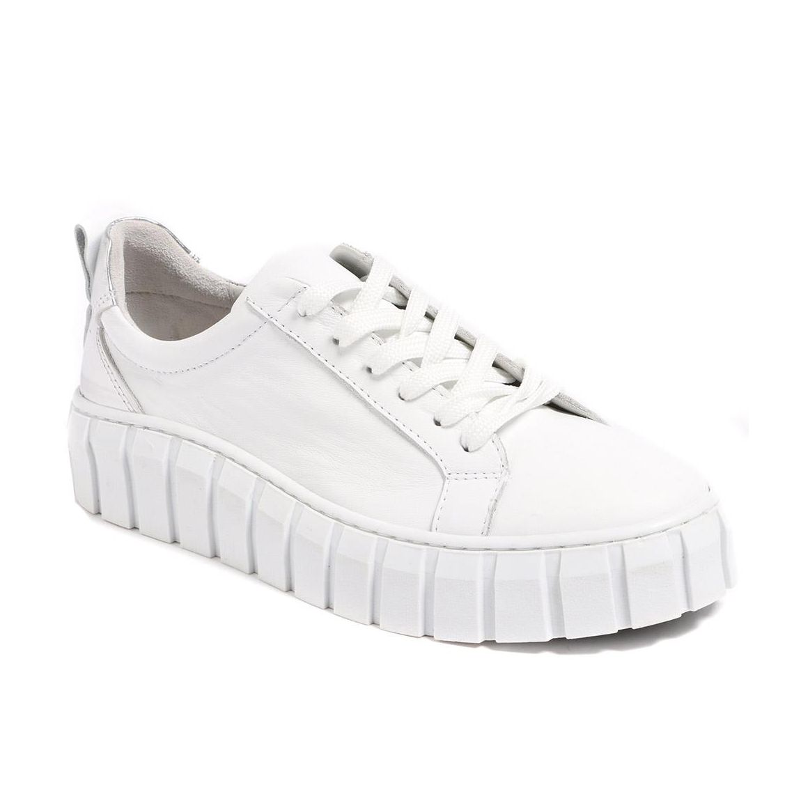 Stefani Leather Platform Trainers main product photo
