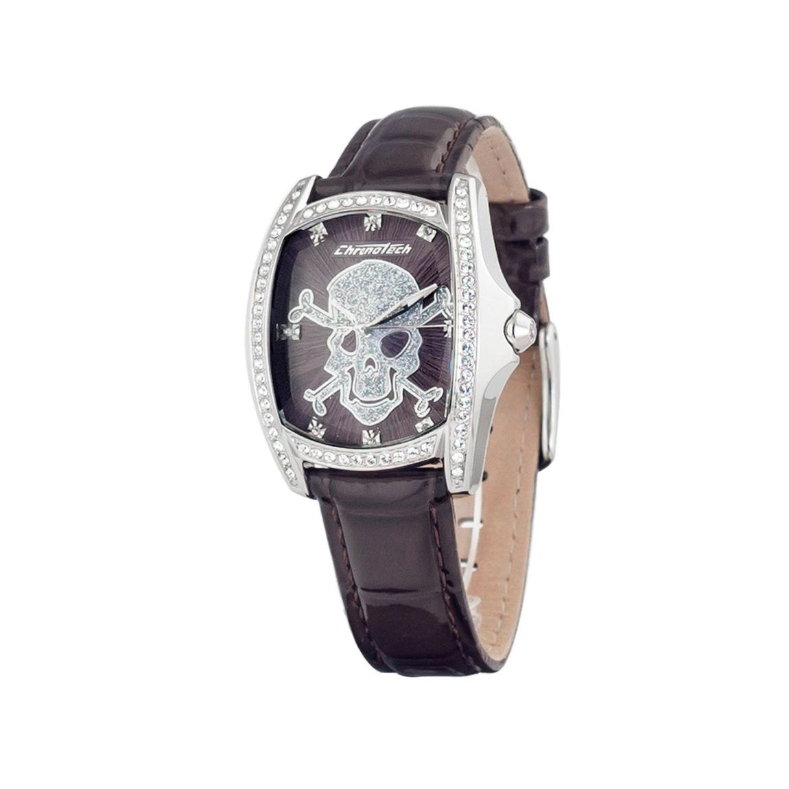 Chronotech 7988LS70AC Skull Watch Wo - Black Watches main product photo