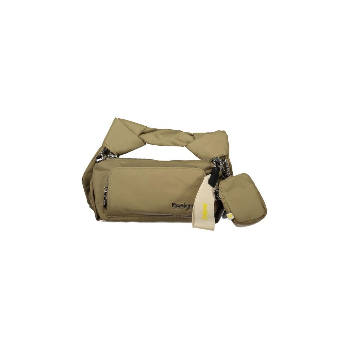Twisted Knotted Handle Bag Wo - Green Handbags main product photo