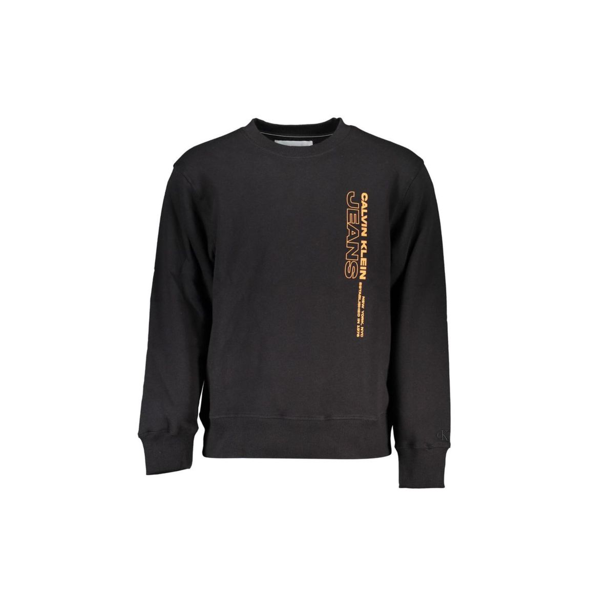 Jeans Crew Neck Sweatshirt K50K507276 - Black Sweaters main product photo