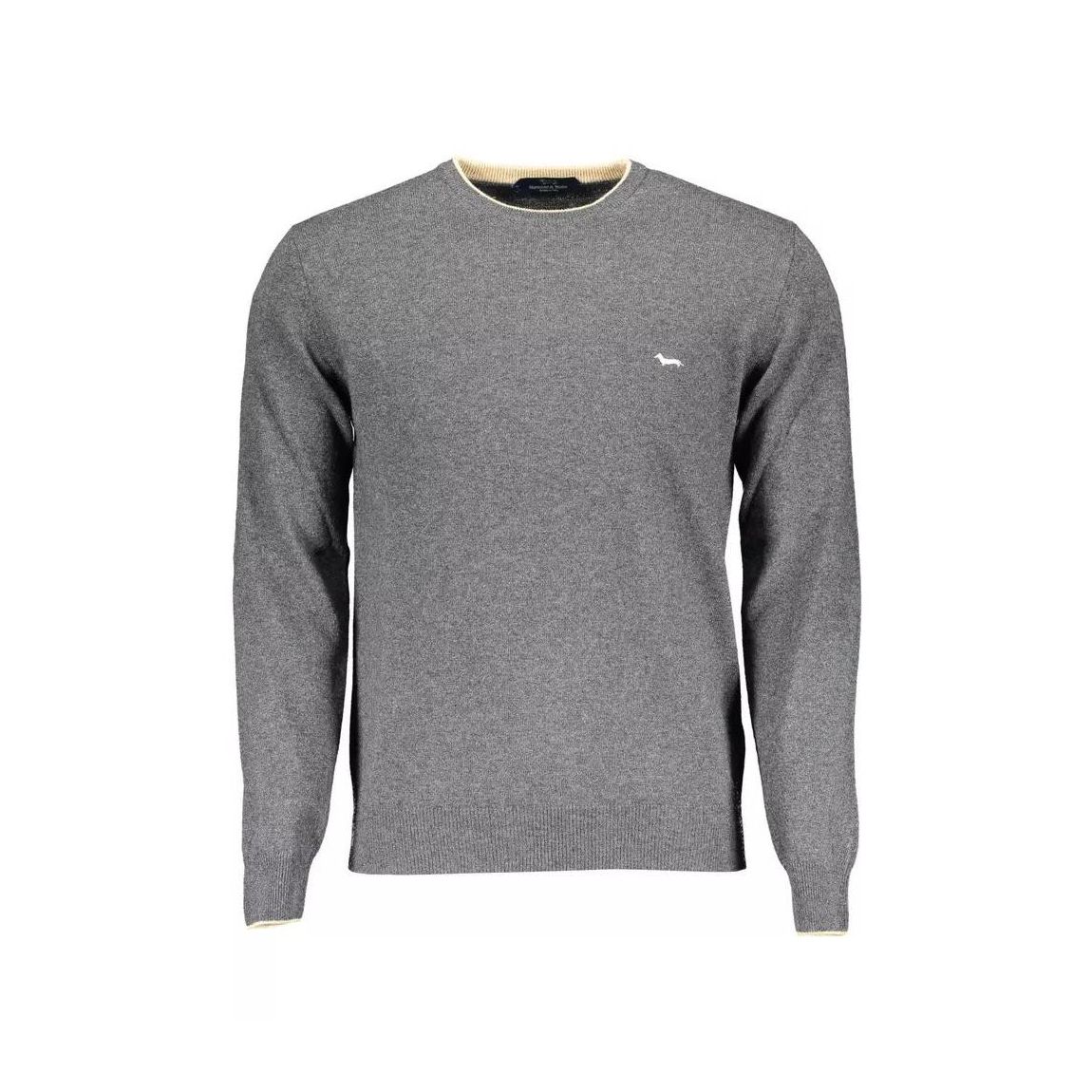Crew Neck Jumper Melange Grey - Gray Sweaters main product photo