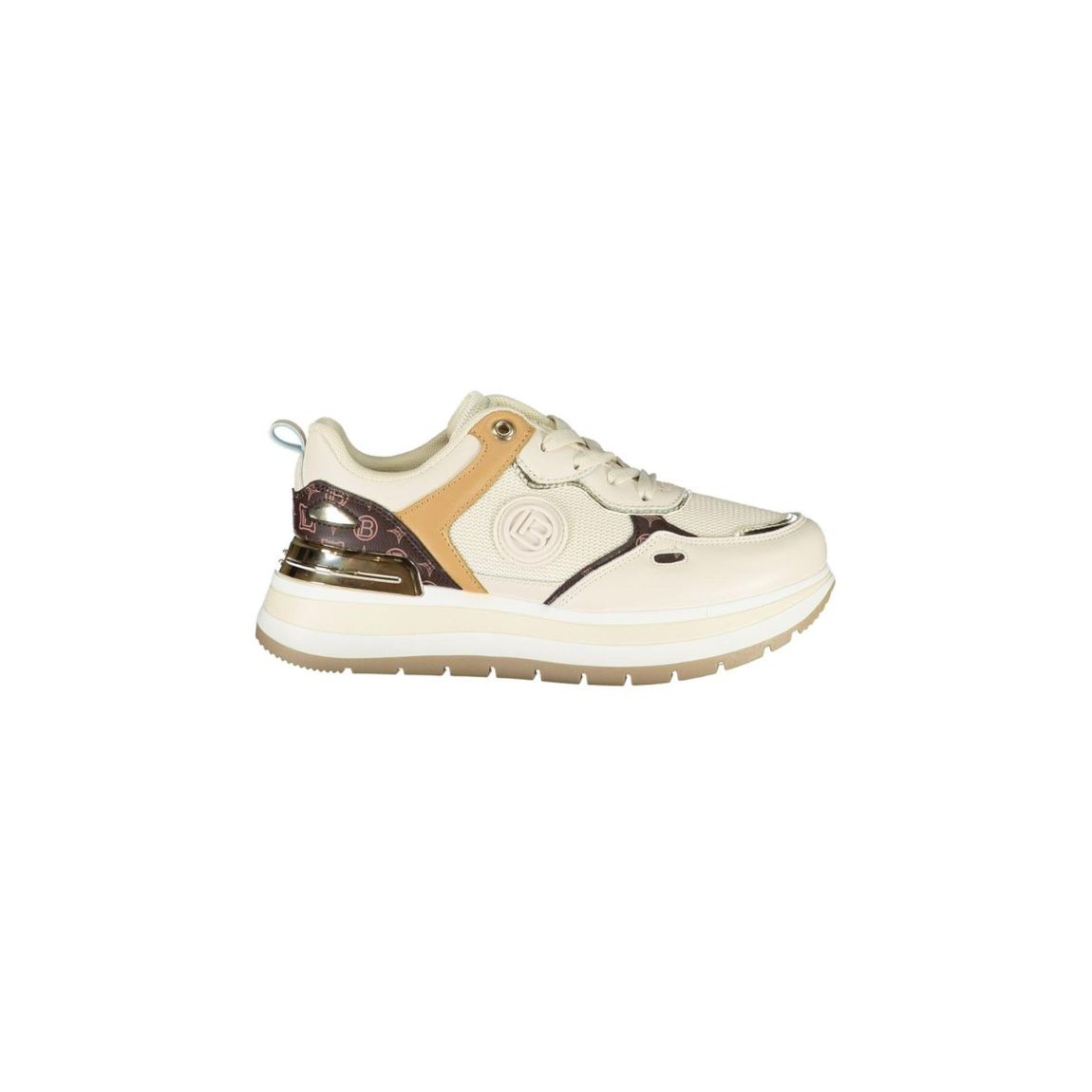 Platform Sneakers Casual Style Wo - Beige main product photo