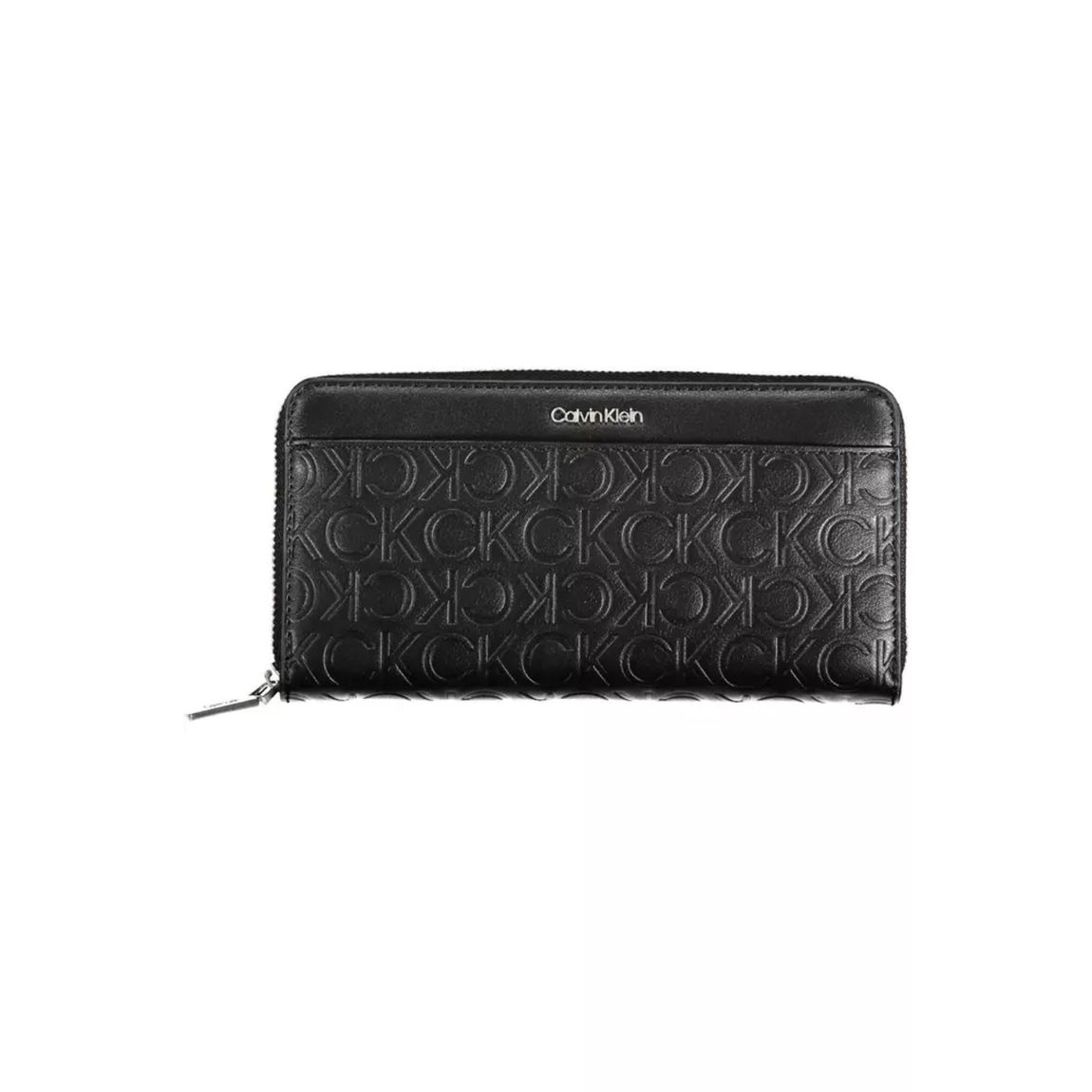 Monogram Zip Wallet K50K504255 Wo - Black main product photo