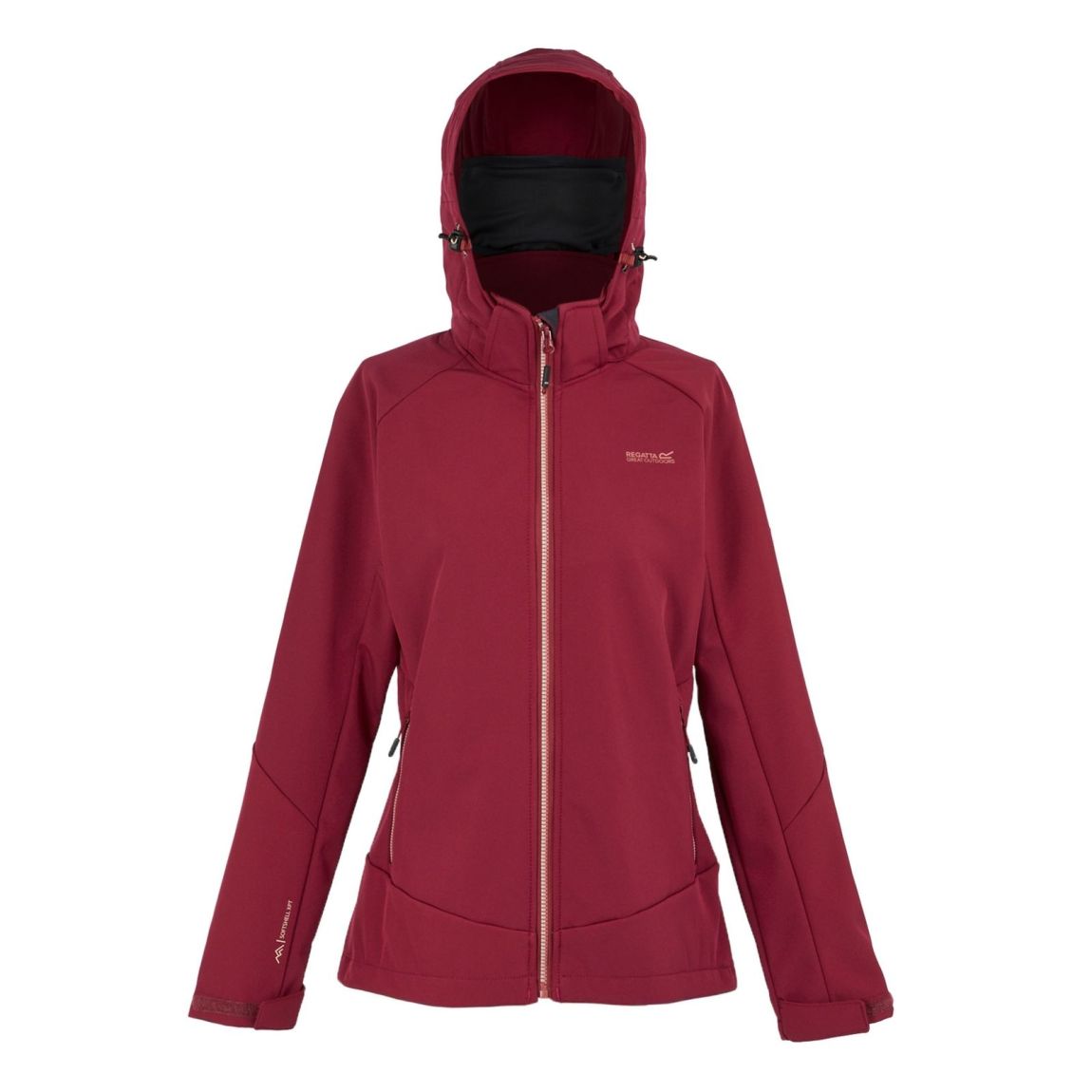 Jacket Desoto X Polyester Rumba Red main product photo