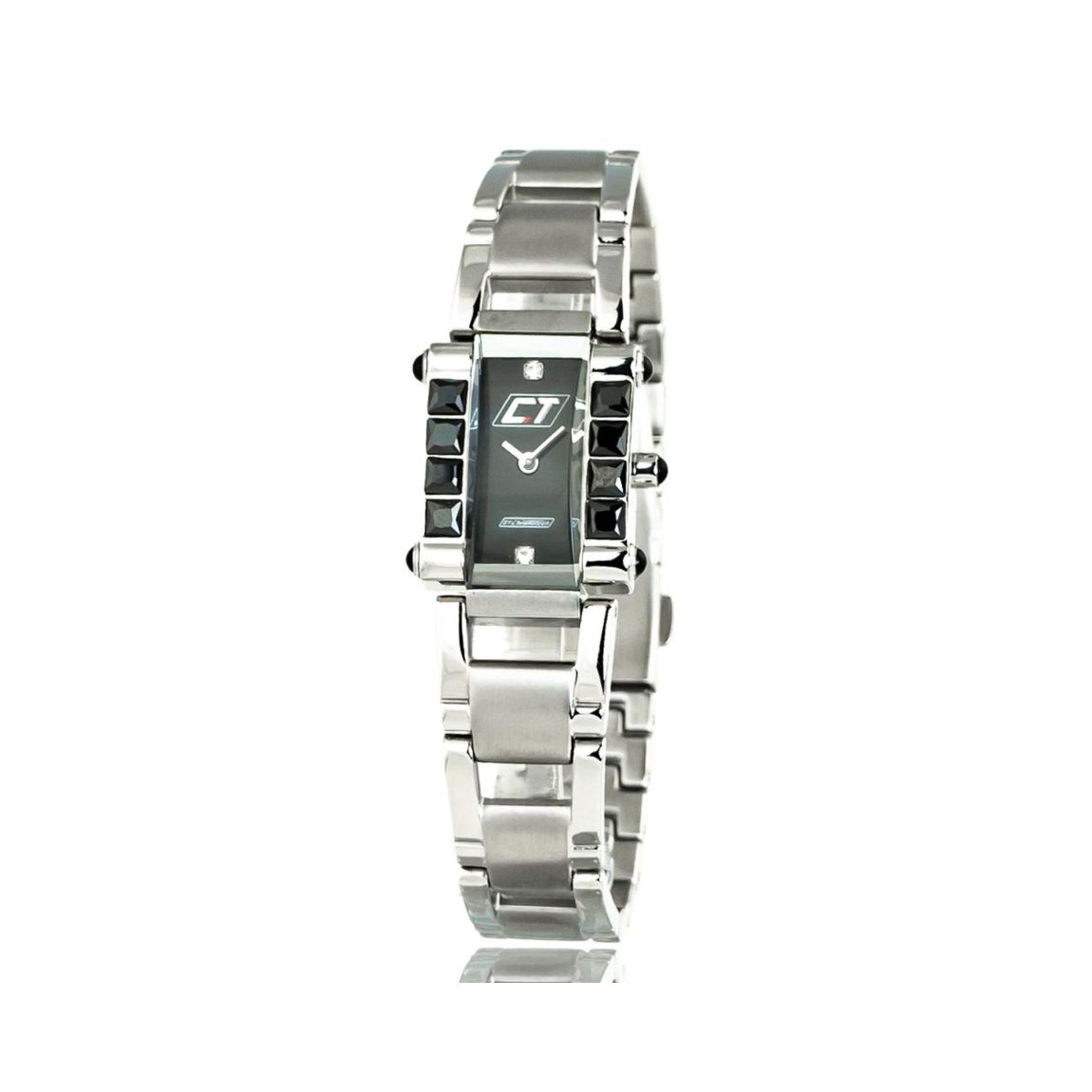 7040 model watch stainless steel band Wo - Silver Watches main product photo