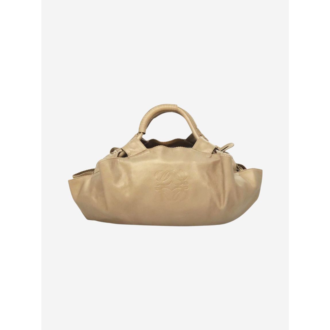 Gold Nappa Aire Anagram bag main product photo