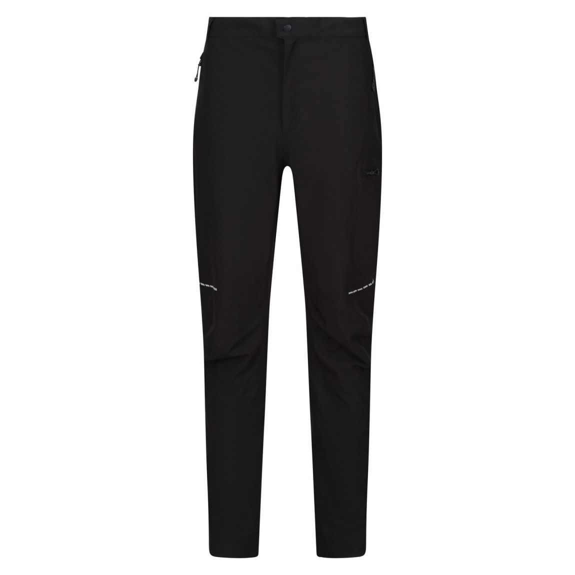 Waterproof Trousers Recycled Polyester Black main product photo