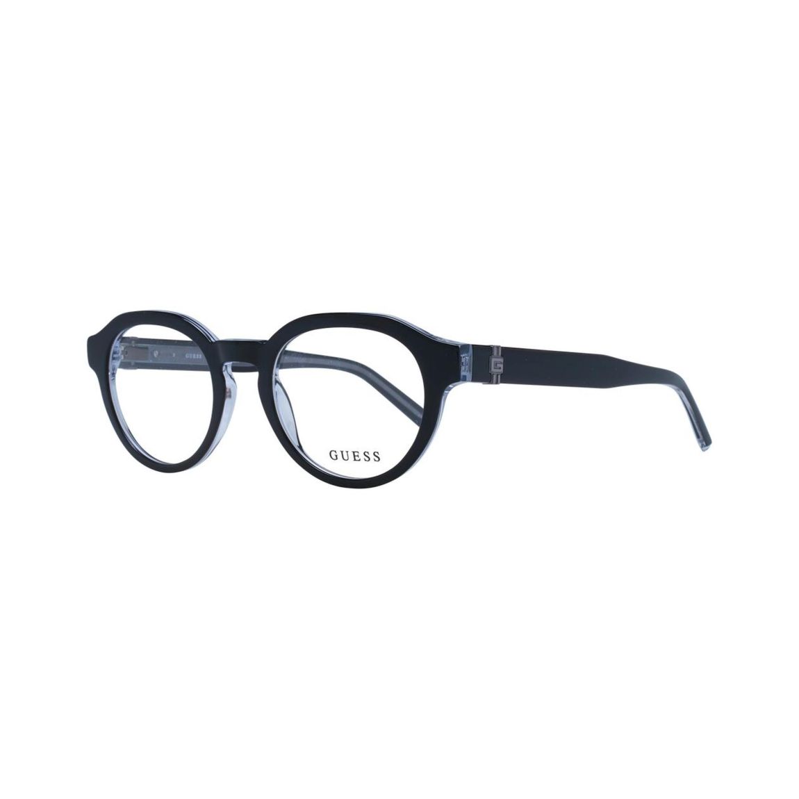GU 2783 Round Eyeglasses Frames Unisex - Black main product photo
