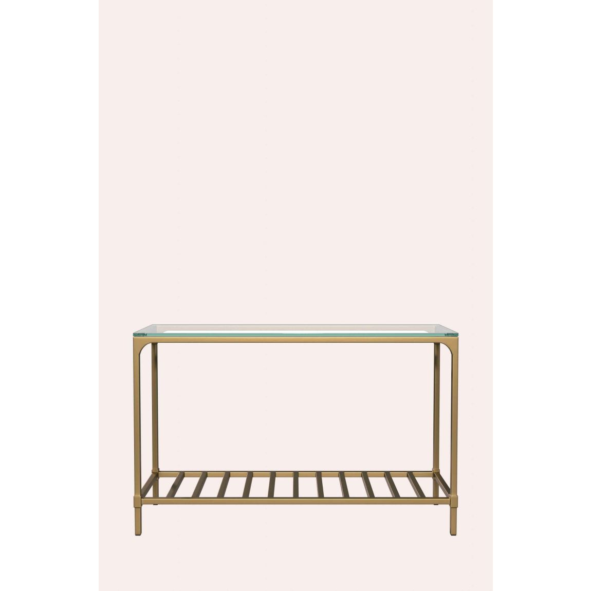 Brynmill Antique Brass Console Table main product photo