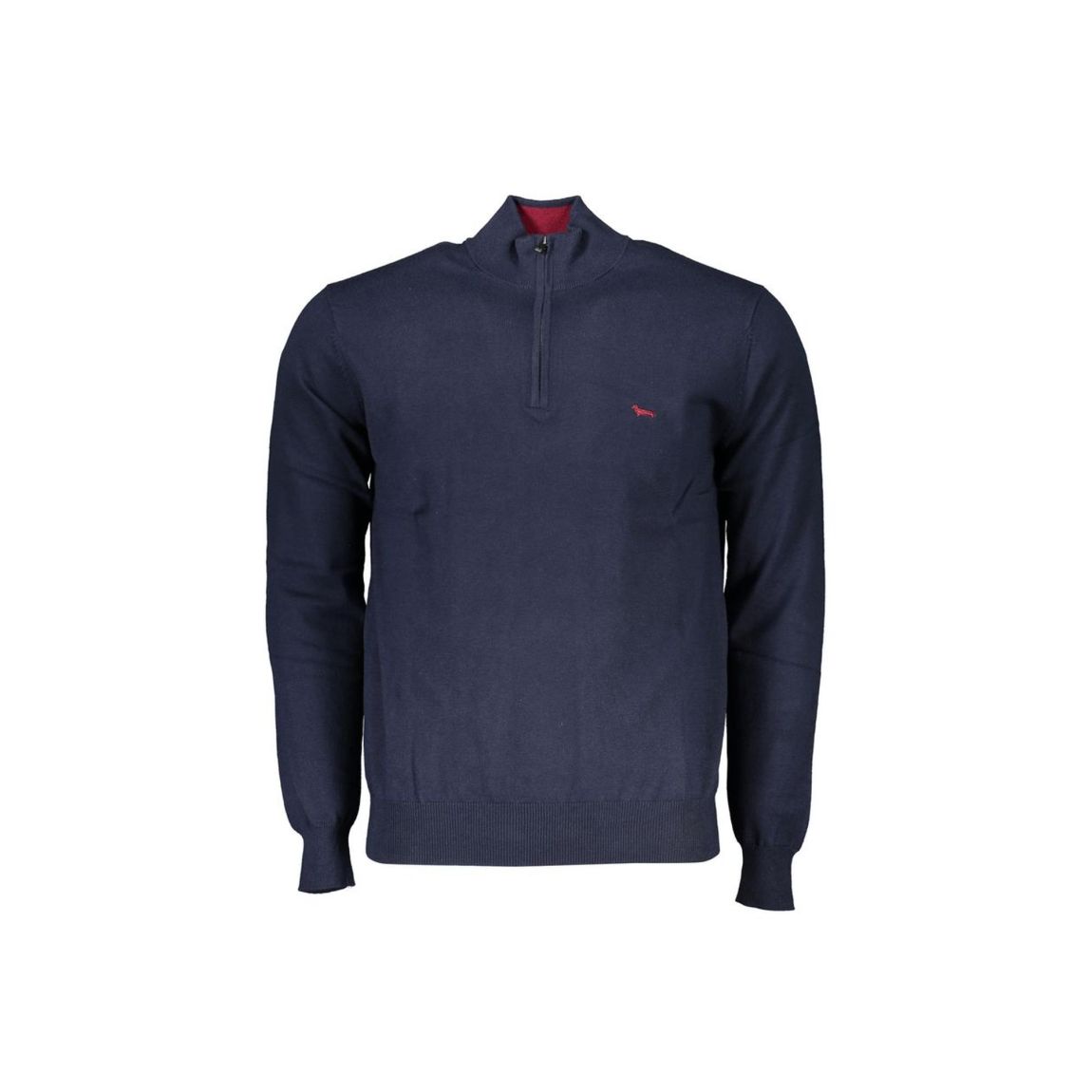 HalfZip Knit Sweater - Blue main product photo