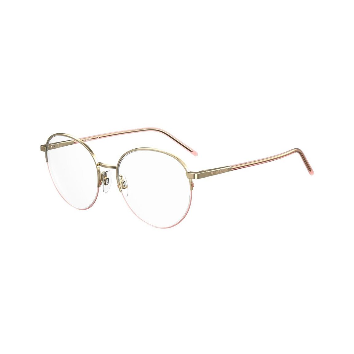 Round Metal Frames Eyeglasses Wo - Rose Gold main product photo