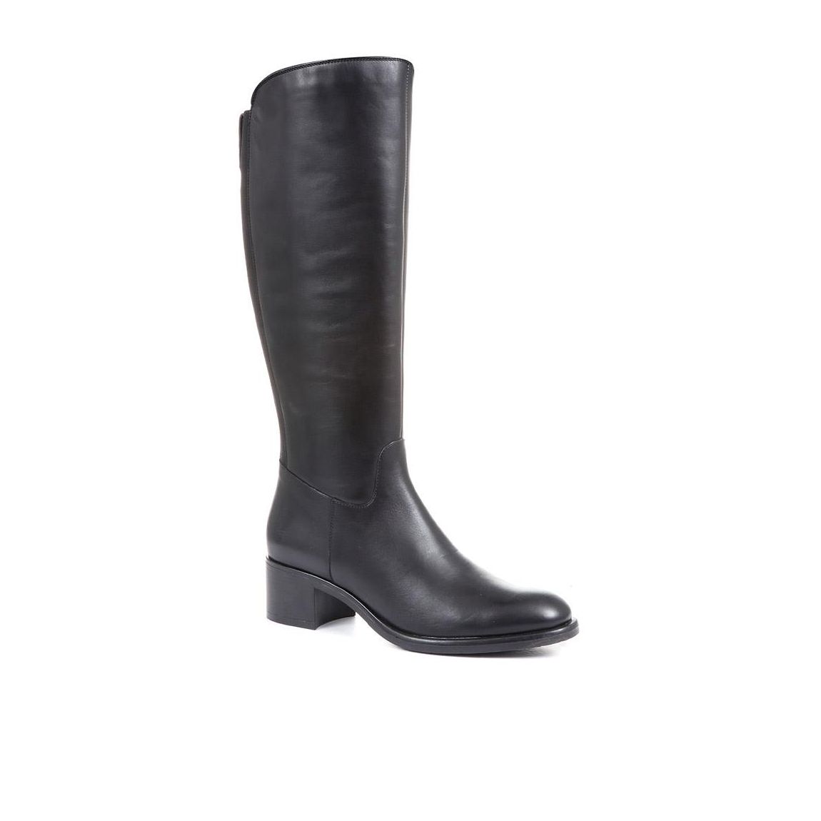 Donatella Knee High Leather Boots main product photo