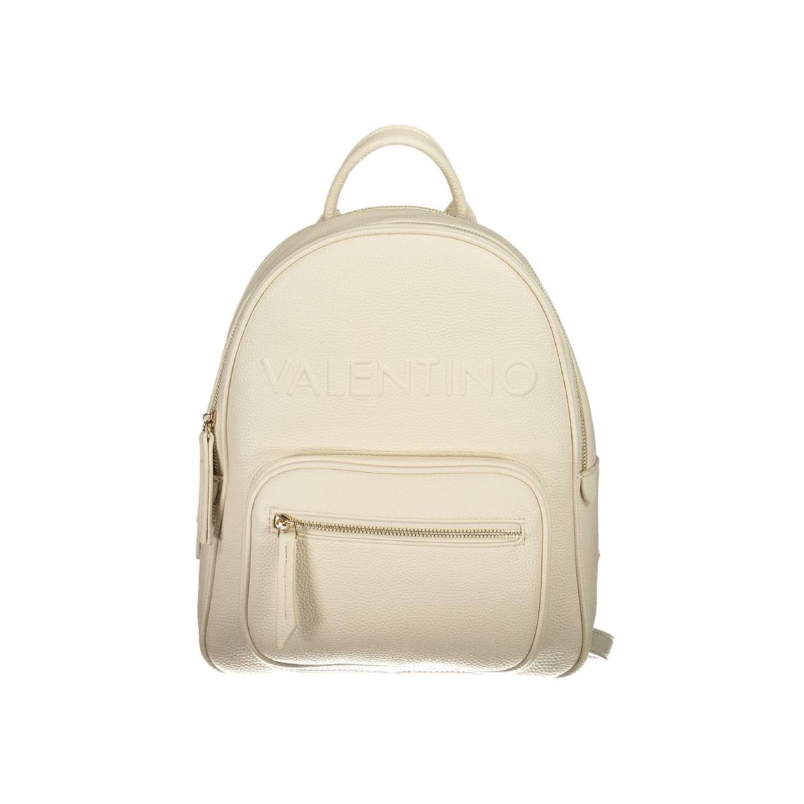 Valentino Cream Embossed Backpack Wo - Beige main product photo