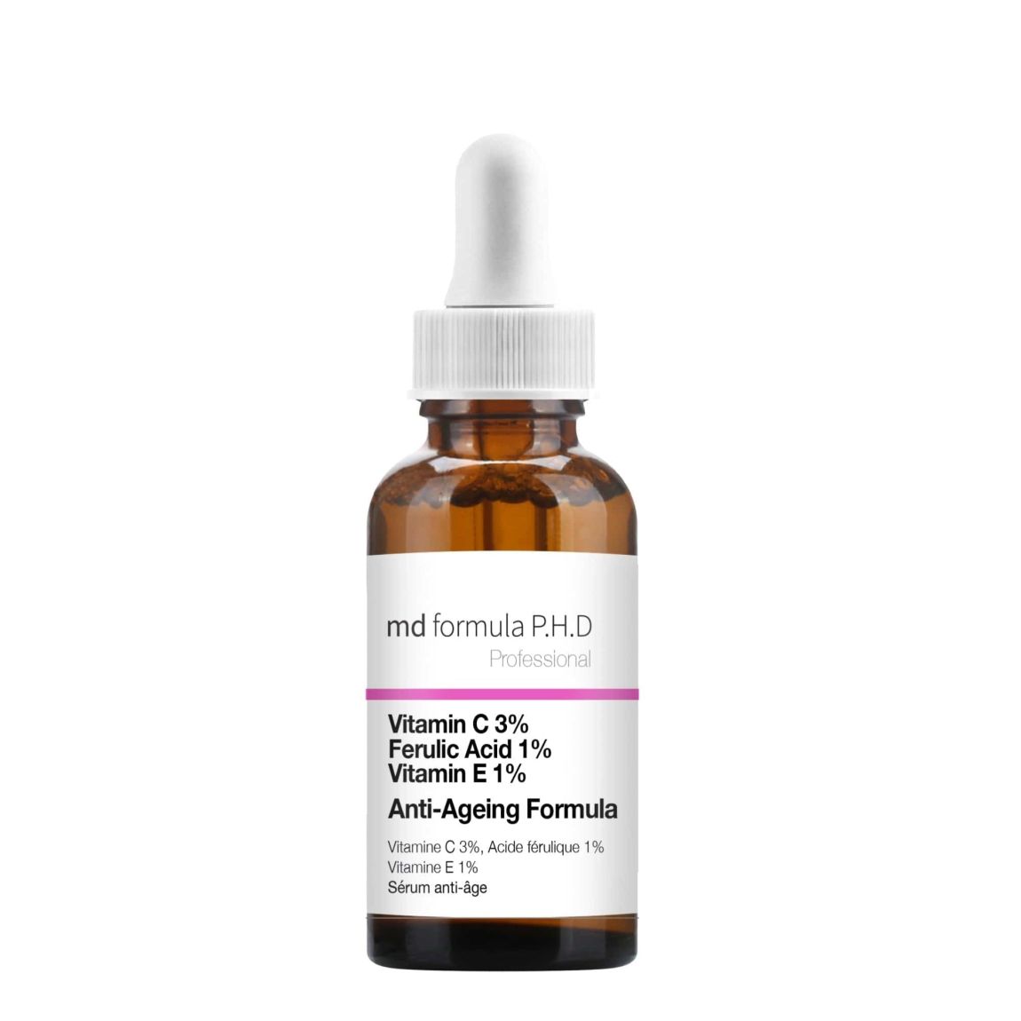 MD Formula Anti-Ageing Serum Vitamin C 3%, Ferulic Acid 1%, Vitamin E 1% 30ml main product photo