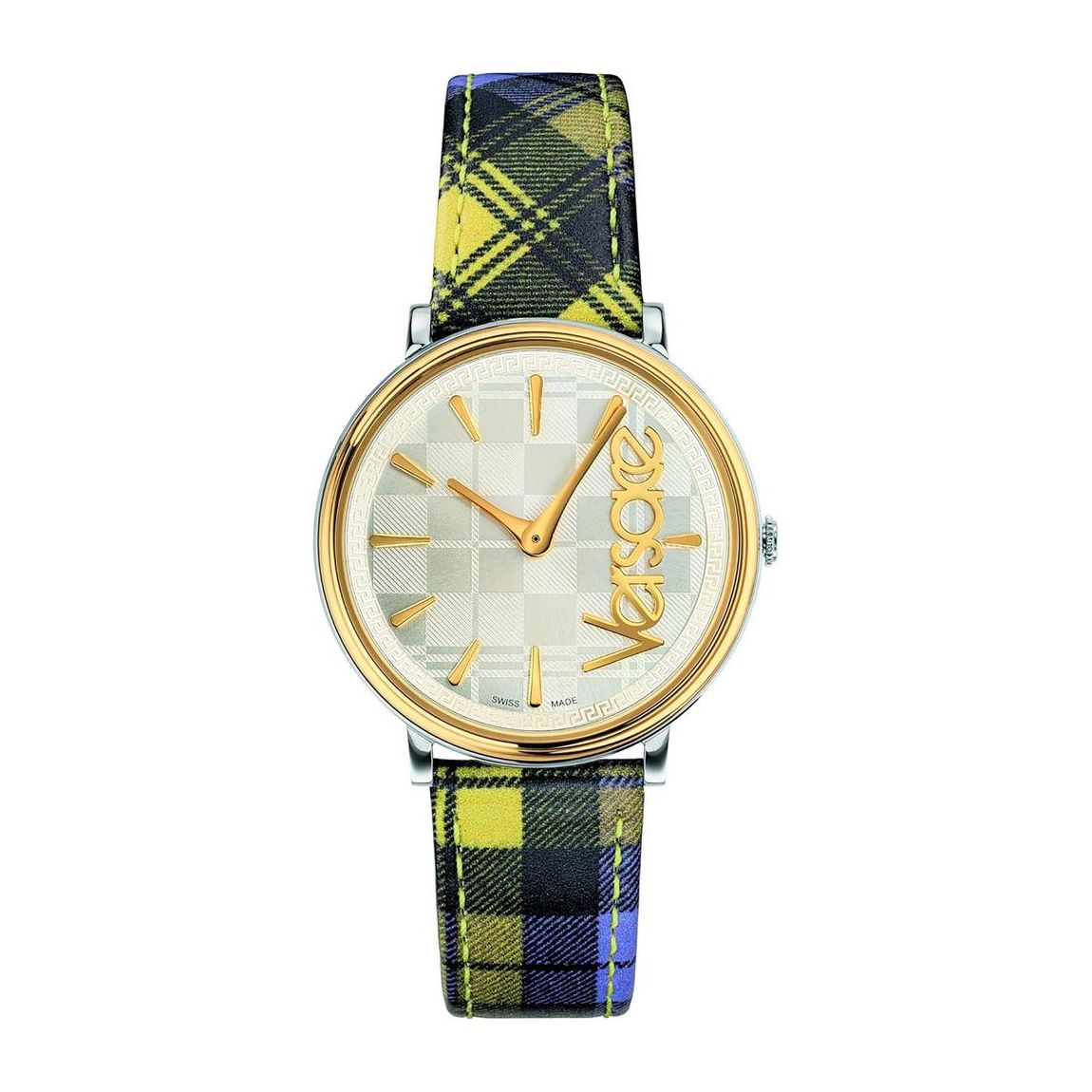 Leather Strap Quartz Analog Watch with Buckle Fastening Unisex - Blue main product photo