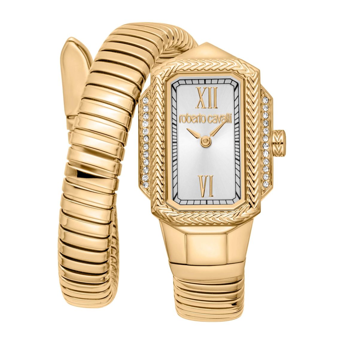 Quartz Steel Analog Watch with Logo Wo - Yellow Watches main product photo