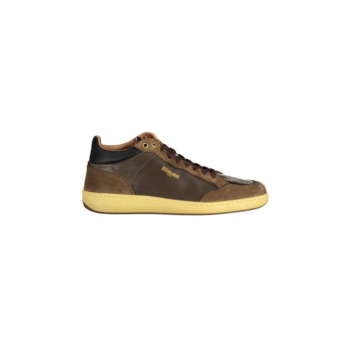 Hiker MidTop Sneaker Suede Leather - Brown main product photo