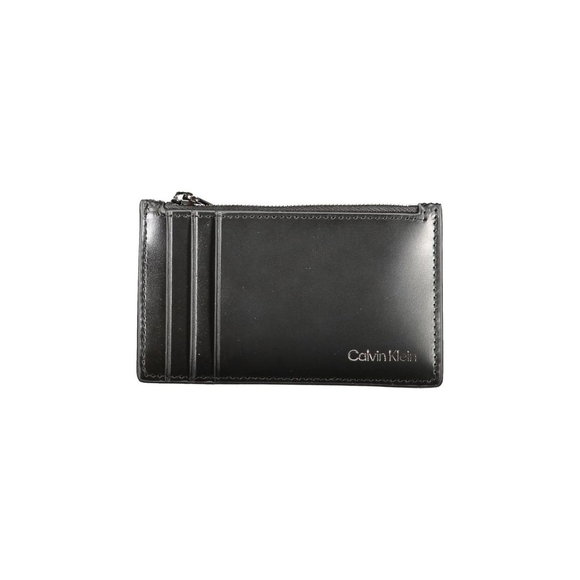 ZipAround Card Holder Wallet - Black main product photo