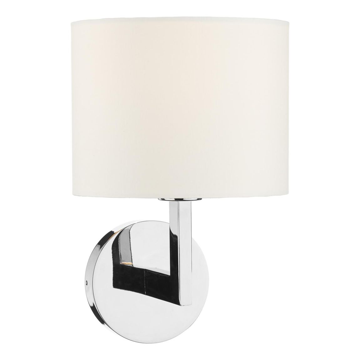 Ferrara Wall Light Polished Chrome With Shade main product photo