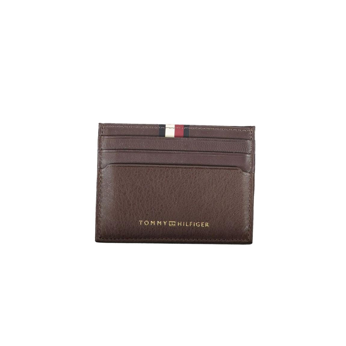 Leather Card Holder - Brown Wallets main product photo