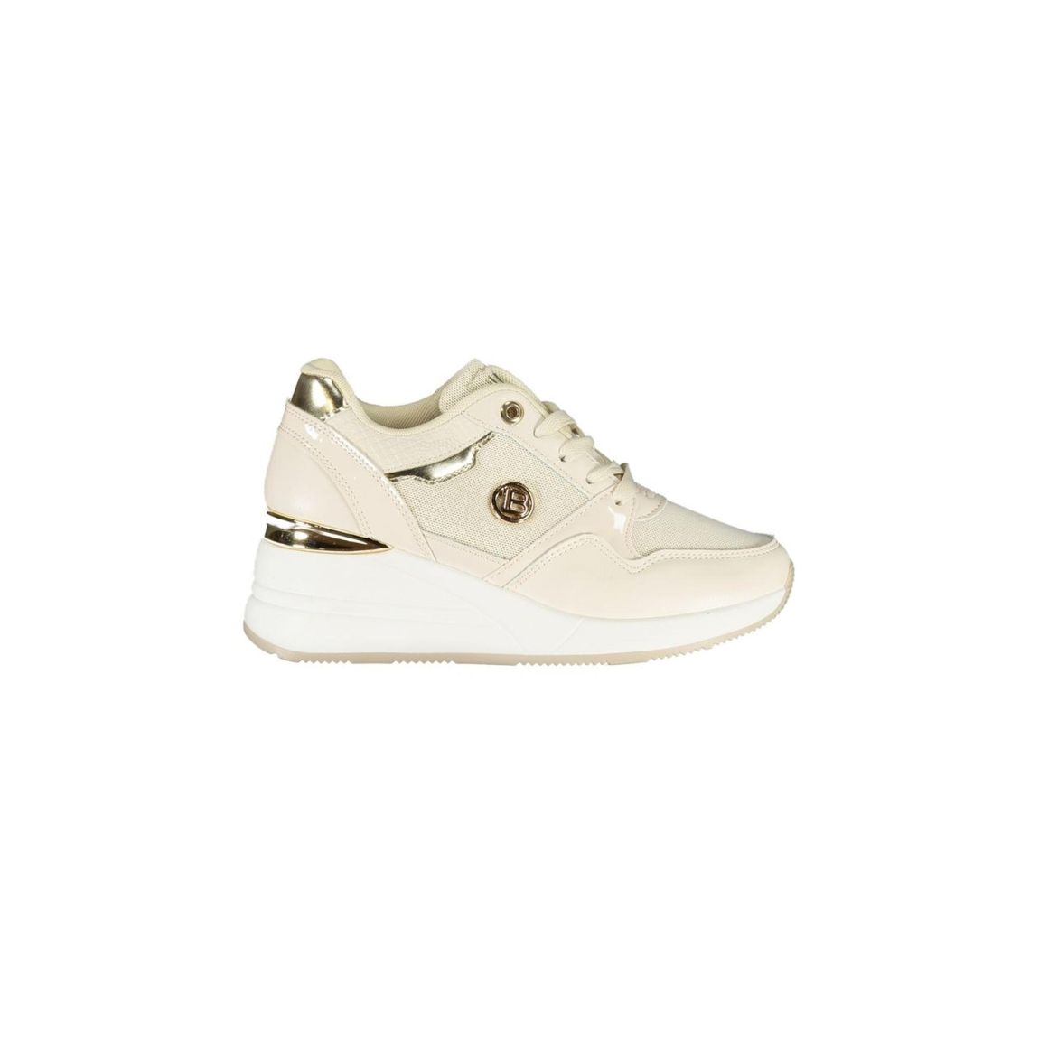 Wedge Sneakers Hidden Wedge Comfort Wo - Beige main product photo