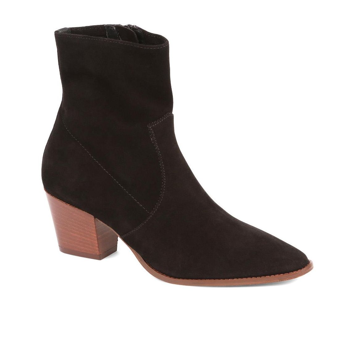 Kallie Suede Heeled Ankle Boots main product photo