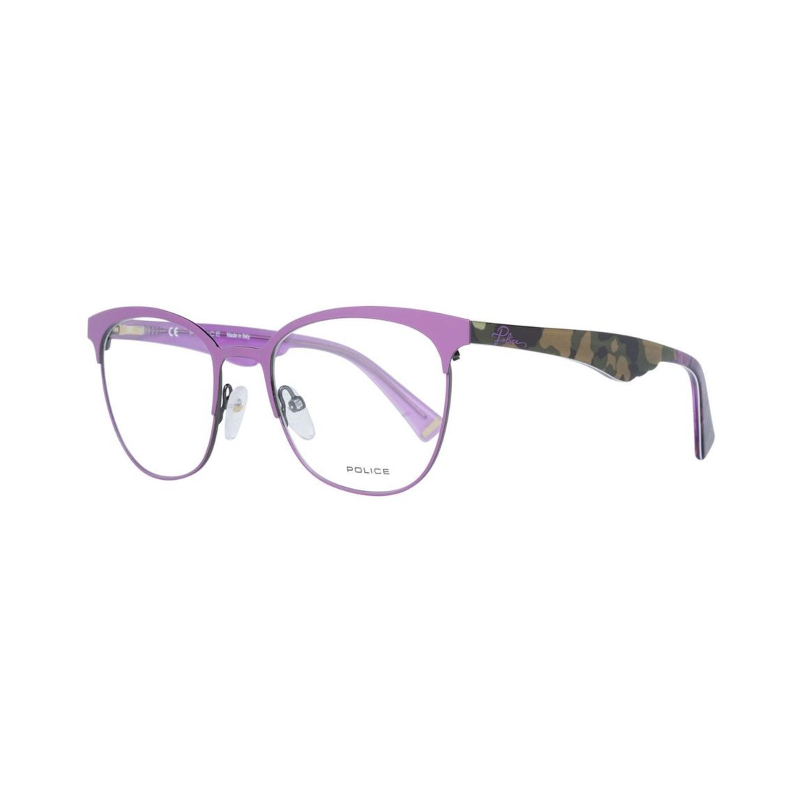 PL748J 583X Purple Camouflage Eyeglae Wo Frames main product photo