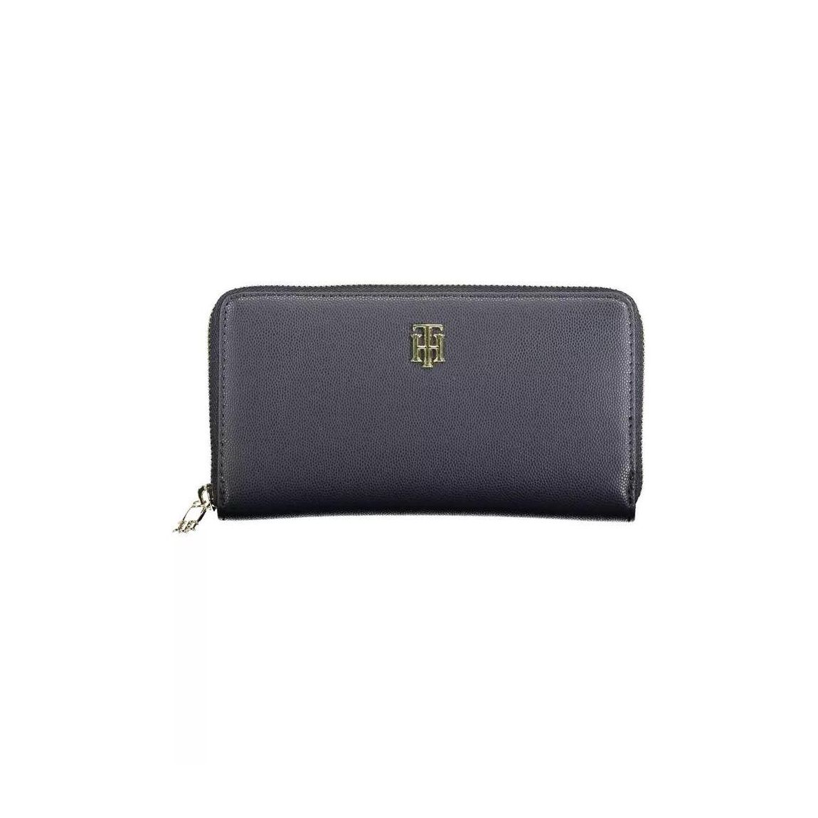 Julia ZipAround Wallet Dark Gray Wo - Blue main product photo