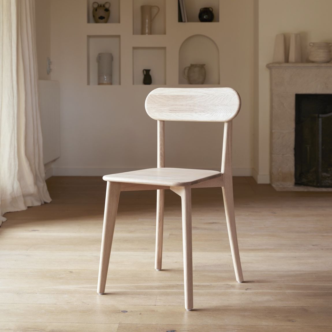 Abel - Solid oak chair main product photo