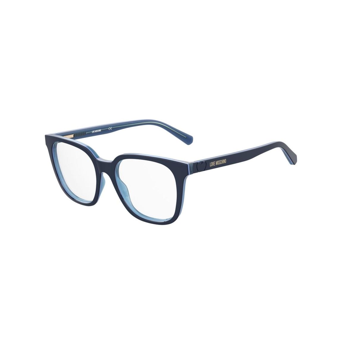 Love Moschino Eyeglasses Square Frames Wo - Blue main product photo