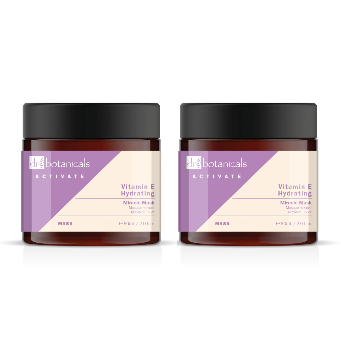 Dr Botanicals Activate Phytochemical Miracle Mask 60ml Twin Value Savings Pack main product photo