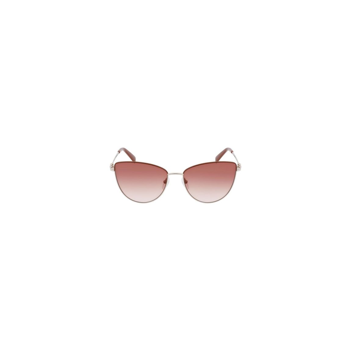 LO601S Cateye Sunglasses Brown Gradient Wo - Gold main product photo