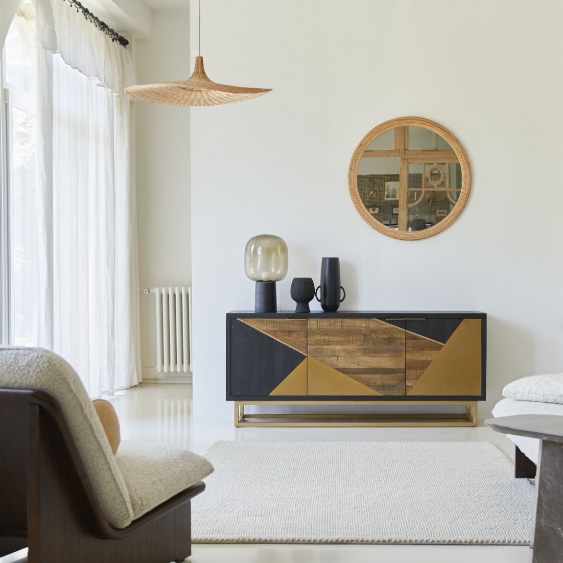 Oscar - Oak sideboard - 160 cm main product photo